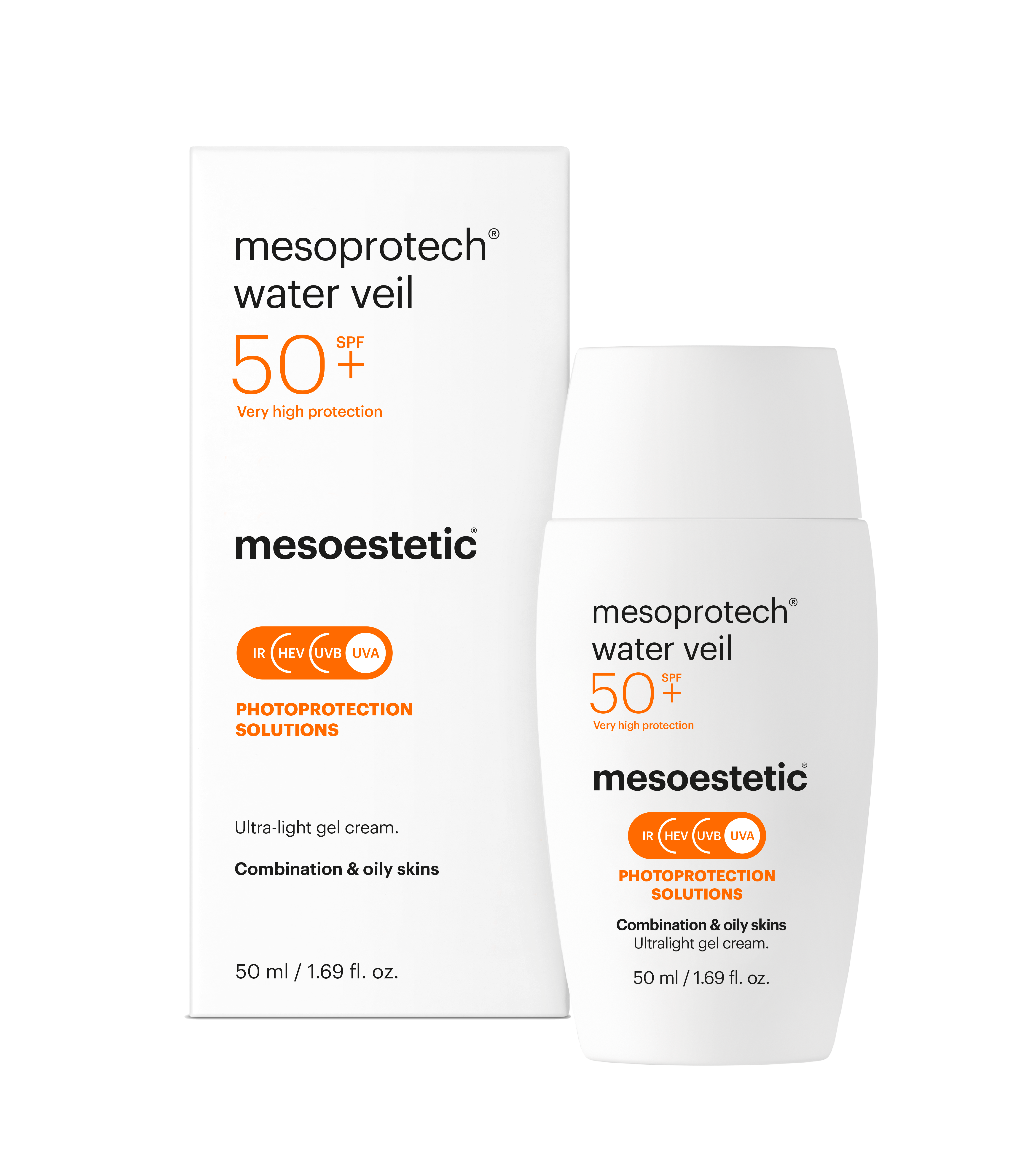 Mesoestetic Mesoprotech Water Veil SPF 50+ 50 ml - Afbeelding 2