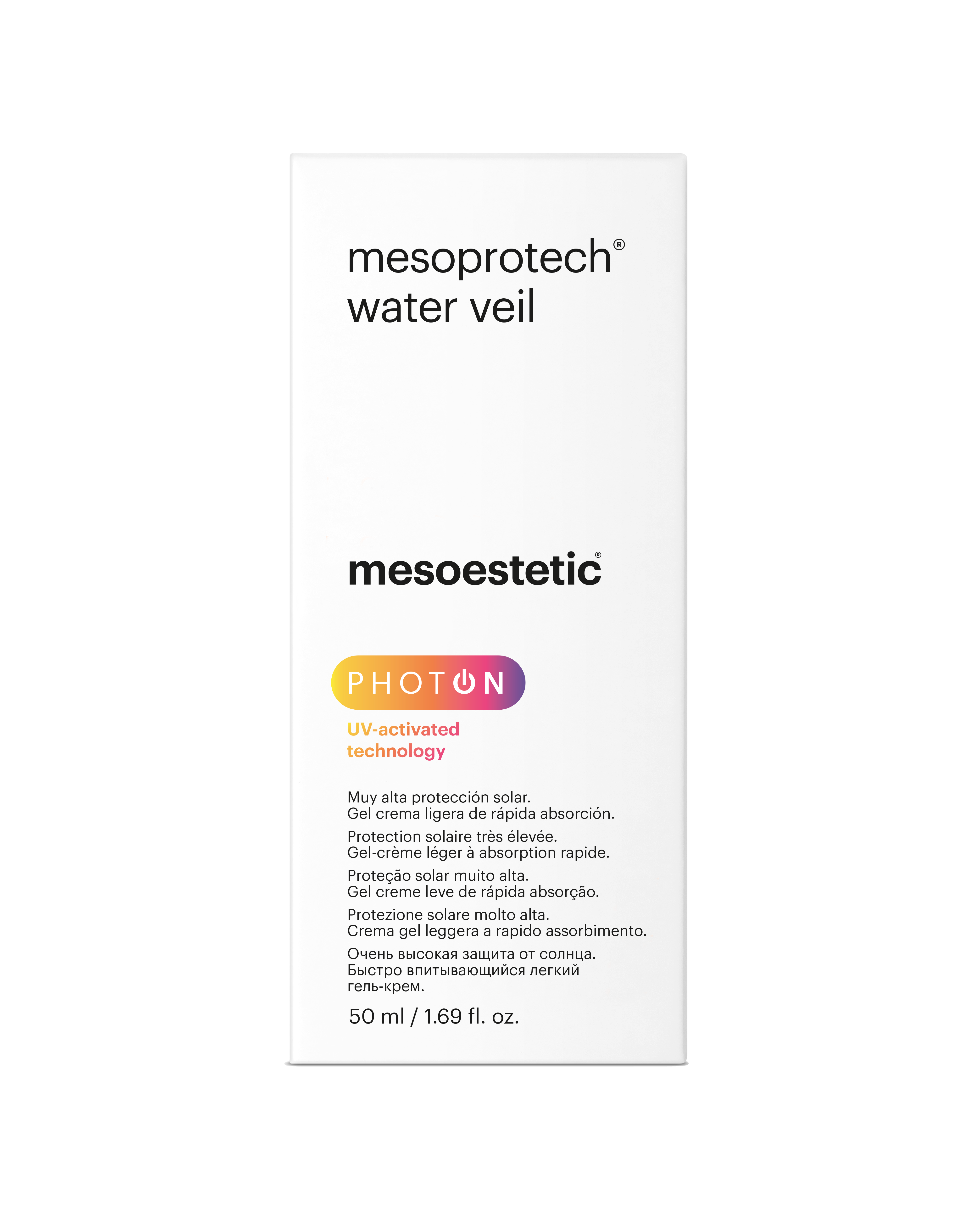 Mesoestetic Mesoprotech Water Veil SPF 50+ 50 ml - Afbeelding 4