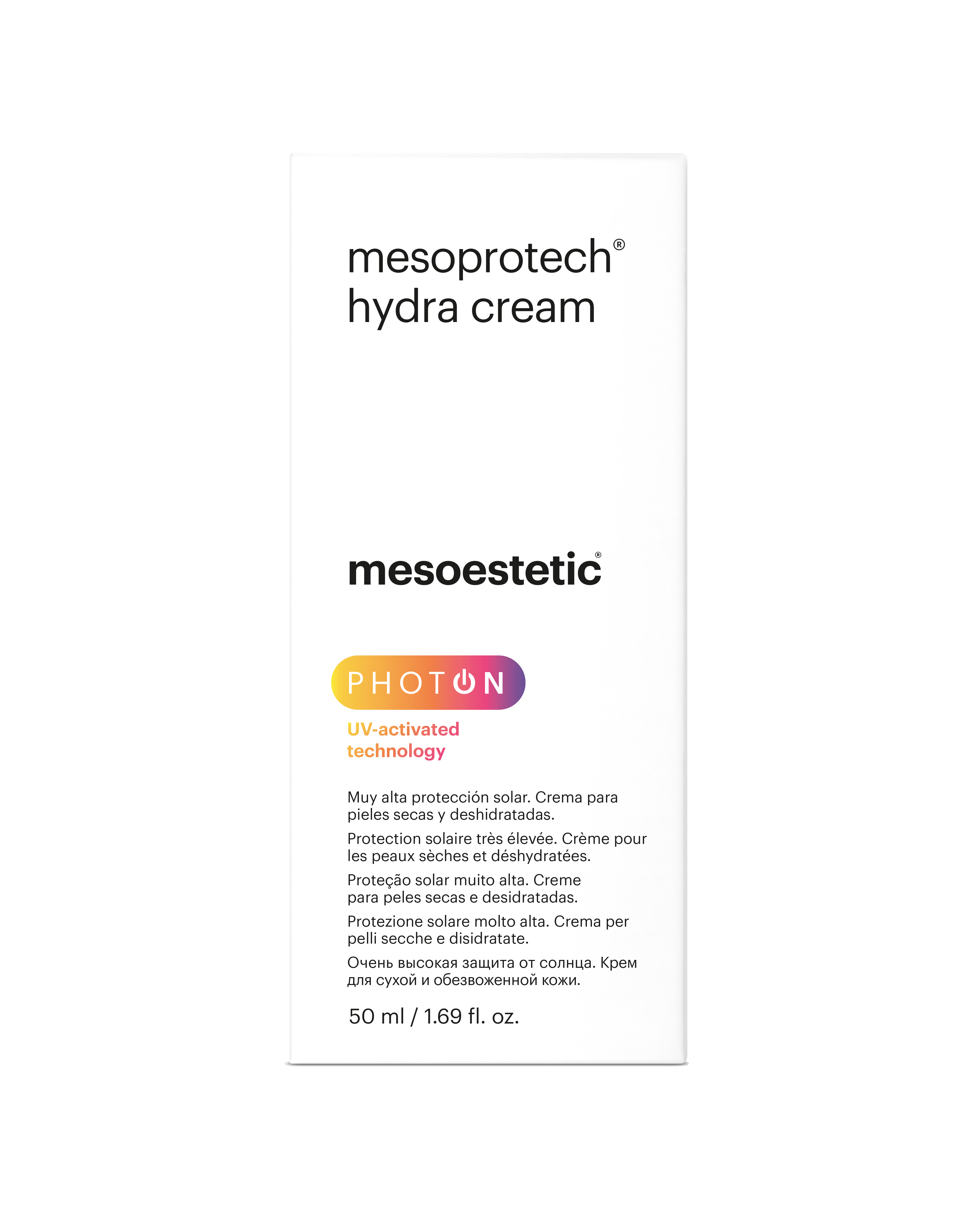 Mesoestetic mesoprotech hydra cream spf50