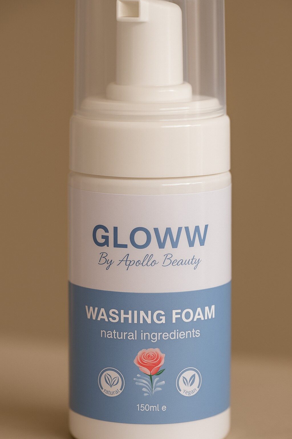 gloww washing foam intieme zone