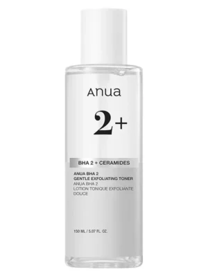 Anua 2 BHA 2 + Ceramides Gentle Exfoliating Toner 150ml
